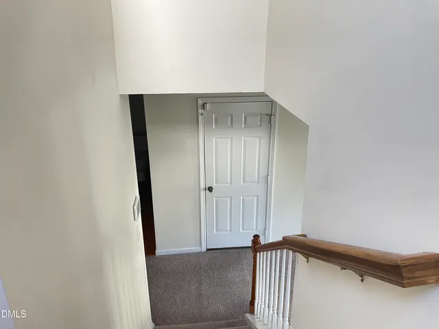 a view of front door