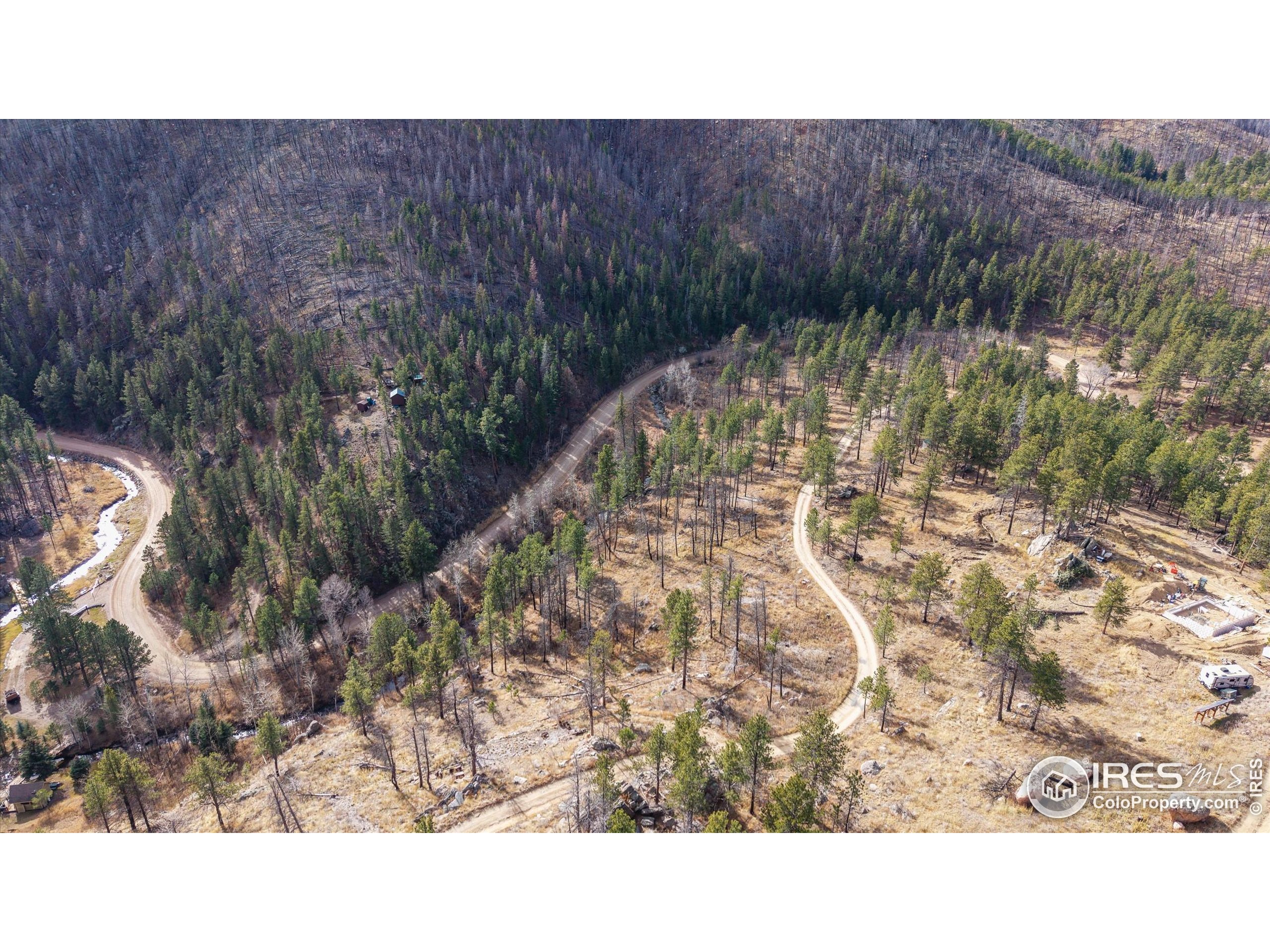 0 Cougar Court Bellvue, CO 80512 - Photo 11 of 32 a black and white photo of a house