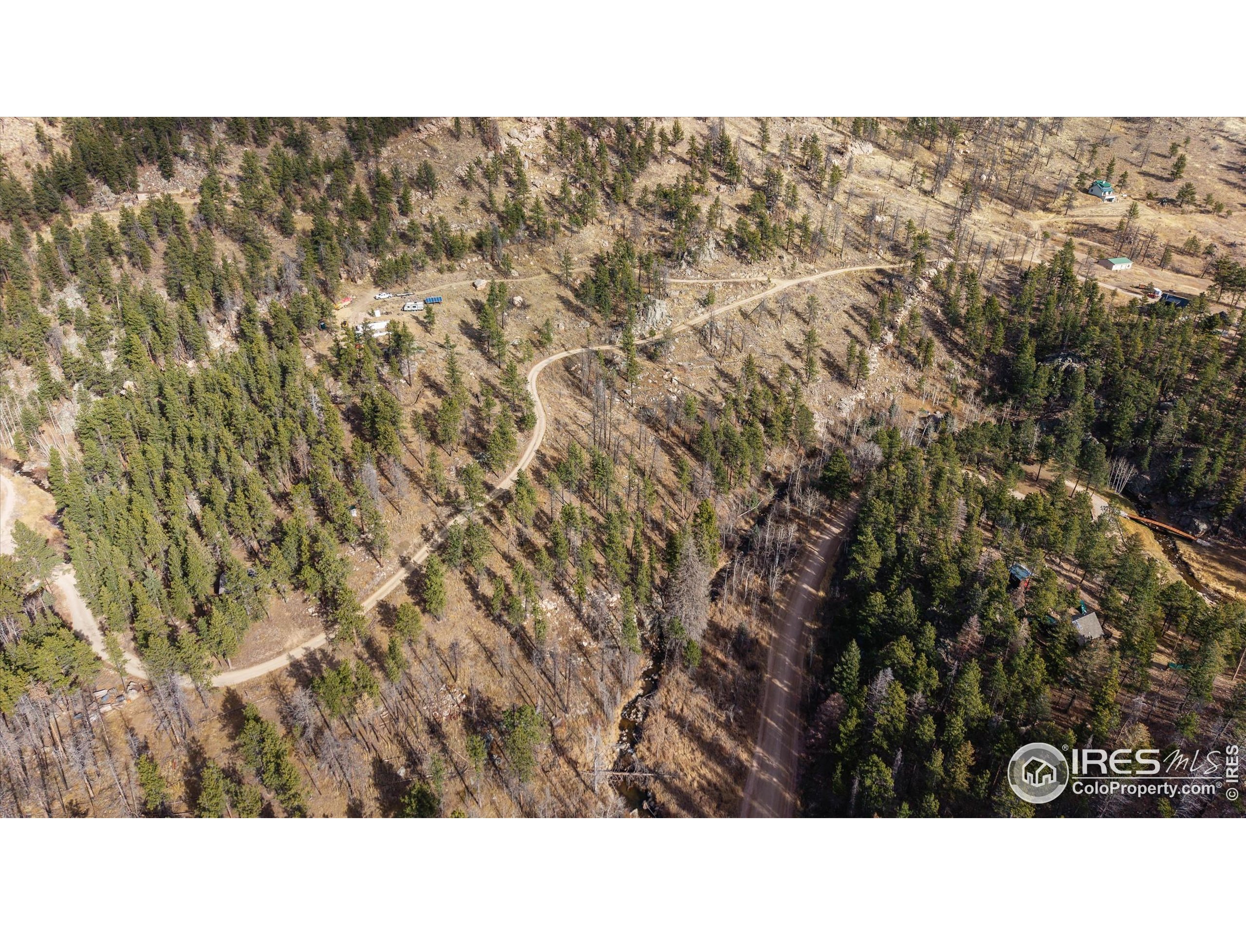 0 Cougar Court Bellvue, CO 80512 - Photo 14 of 32 a black and white photo of a house