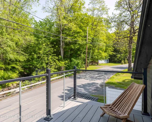 a view of a garden from a window