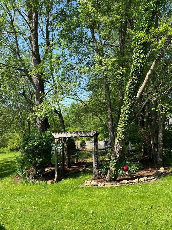32753 Teepleville Road Centerville, PA 16404 - Photo 18 of 24 a view of outdoor space with deck and yard
