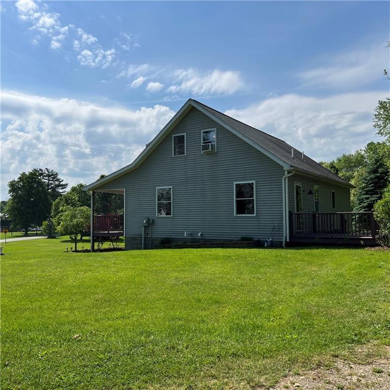32753 Teepleville Road Centerville, PA 16404 - Photo 24 of 24 a view of a house with a yard and garage