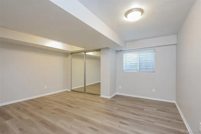 wooden floor in an empty room