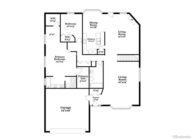 a picture of a wall with a white wall and a picture