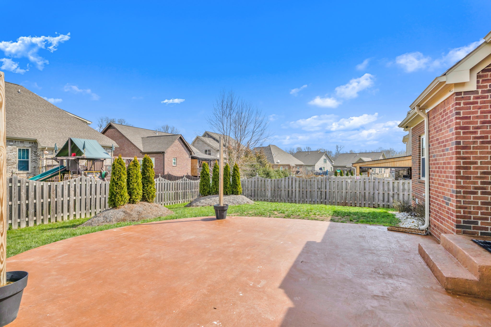 8023 Ragusa Circle Spring Hill, TN 37174 - Photo 44 of 46 a view of a backyard of a house