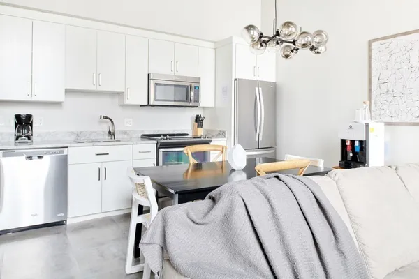 a bed room with a bed furniture and a window