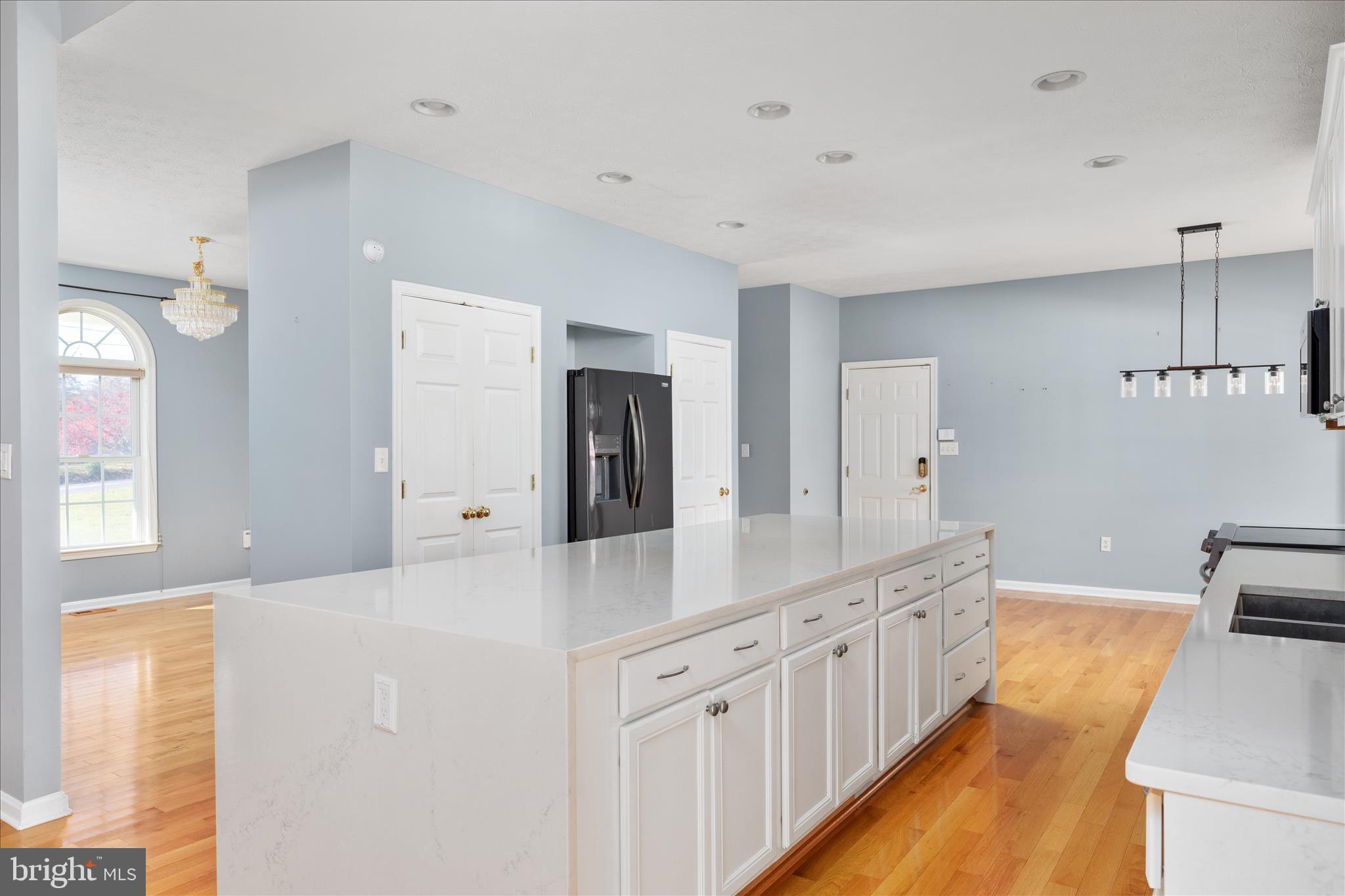 1286 Three Run Road Inwood, WV 25428 - Photo 15 of 74 a large white kitchen with a large window