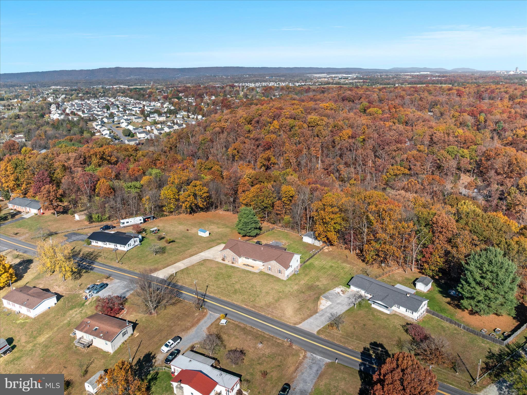 1286 Three Run Road Inwood, WV 25428 - Photo 63 of 74 an aerial view of residential building and parking space
