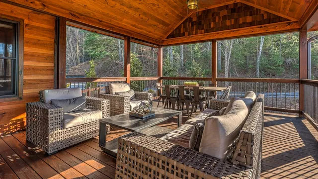 a view of a bathroom with shower curtain