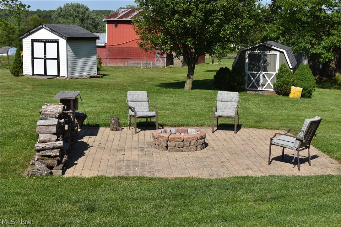 3563 Gorsuch Road Nashport, OH 43830 - Photo 27 of 32 Outdoor patio to enjoy those warm summer nights under the stars