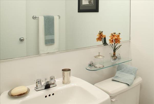 Undisclosed Address Manhattan, NY 10022 - Photo 8 of 14 a bathroom with a sink