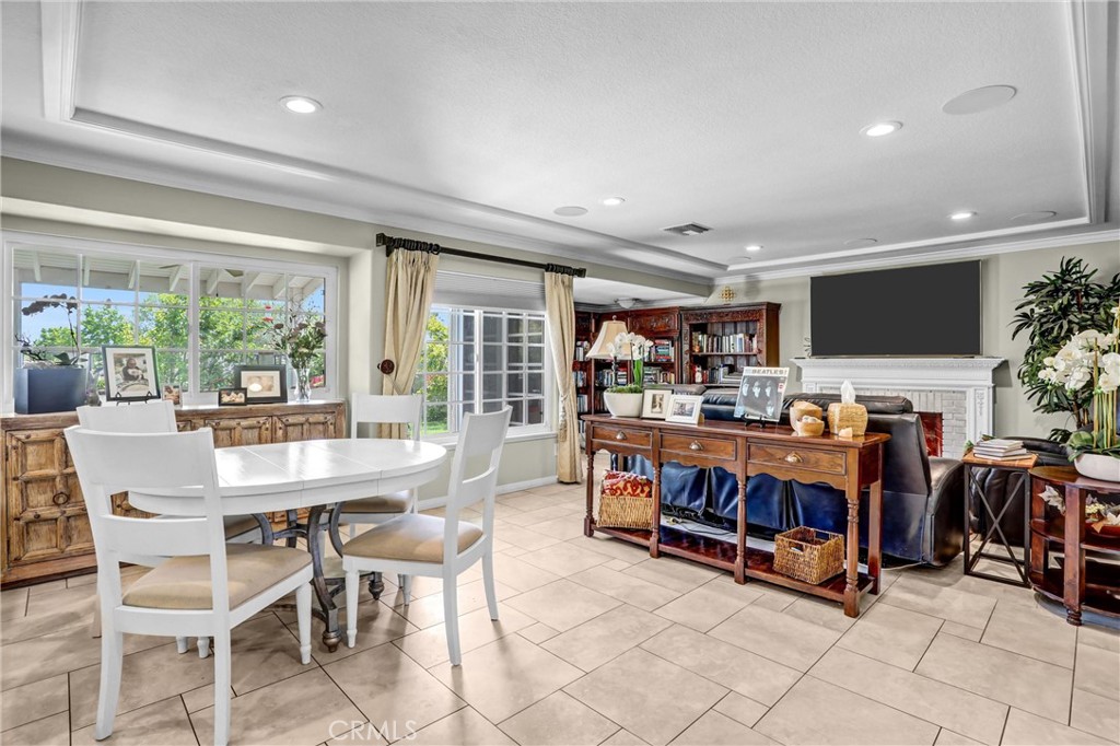 5787 Ridgeway Road Rancho Cucamonga, CA 91701 - Photo 19 of 56 a view of a dining room with furniture window and outside view