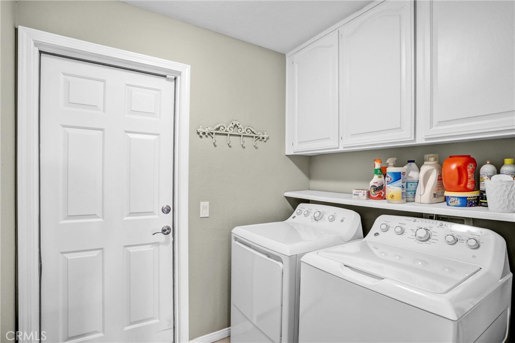 5787 Ridgeway Road Rancho Cucamonga, CA 91701 - Photo 27 of 56 a utility room with dryer and washer