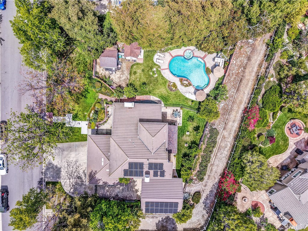 5787 Ridgeway Road Rancho Cucamonga, CA 91701 - Photo 50 of 56 an aerial view of a house