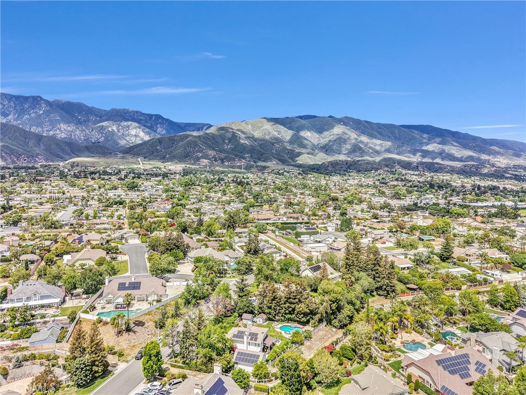 5787 Ridgeway Road Rancho Cucamonga, CA 91701 - Photo 53 of 56 a view of a city with mountains in the background