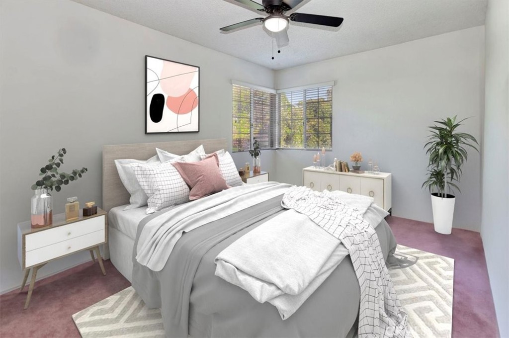 20210 Dickson Court Walnut, CA 91789 - Photo 17 of 26 Virtually staged bedroom upstairs.