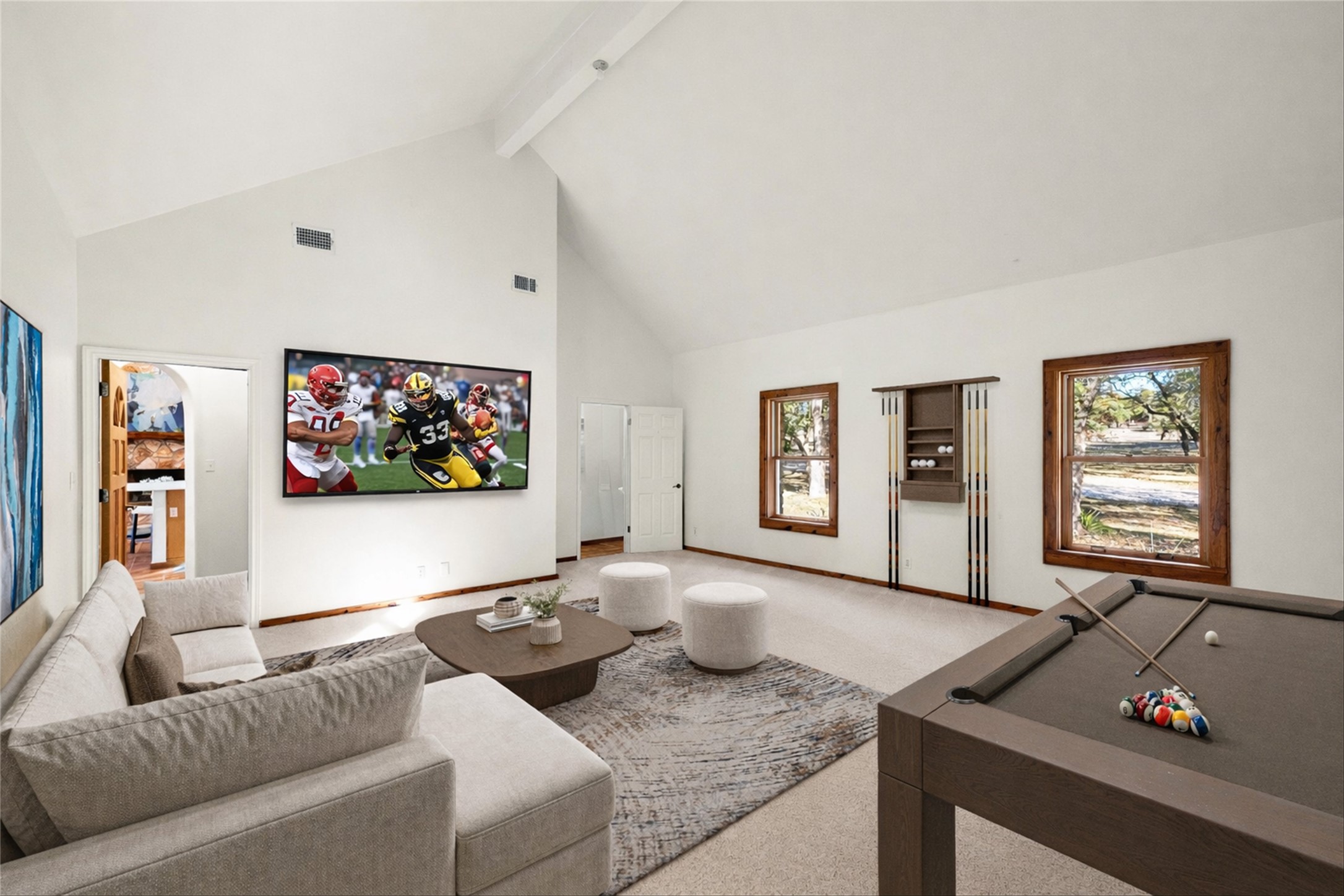 300 Sundown Ridge Austin, TX 78737 - Photo 28 of 40 a living room with furniture and window