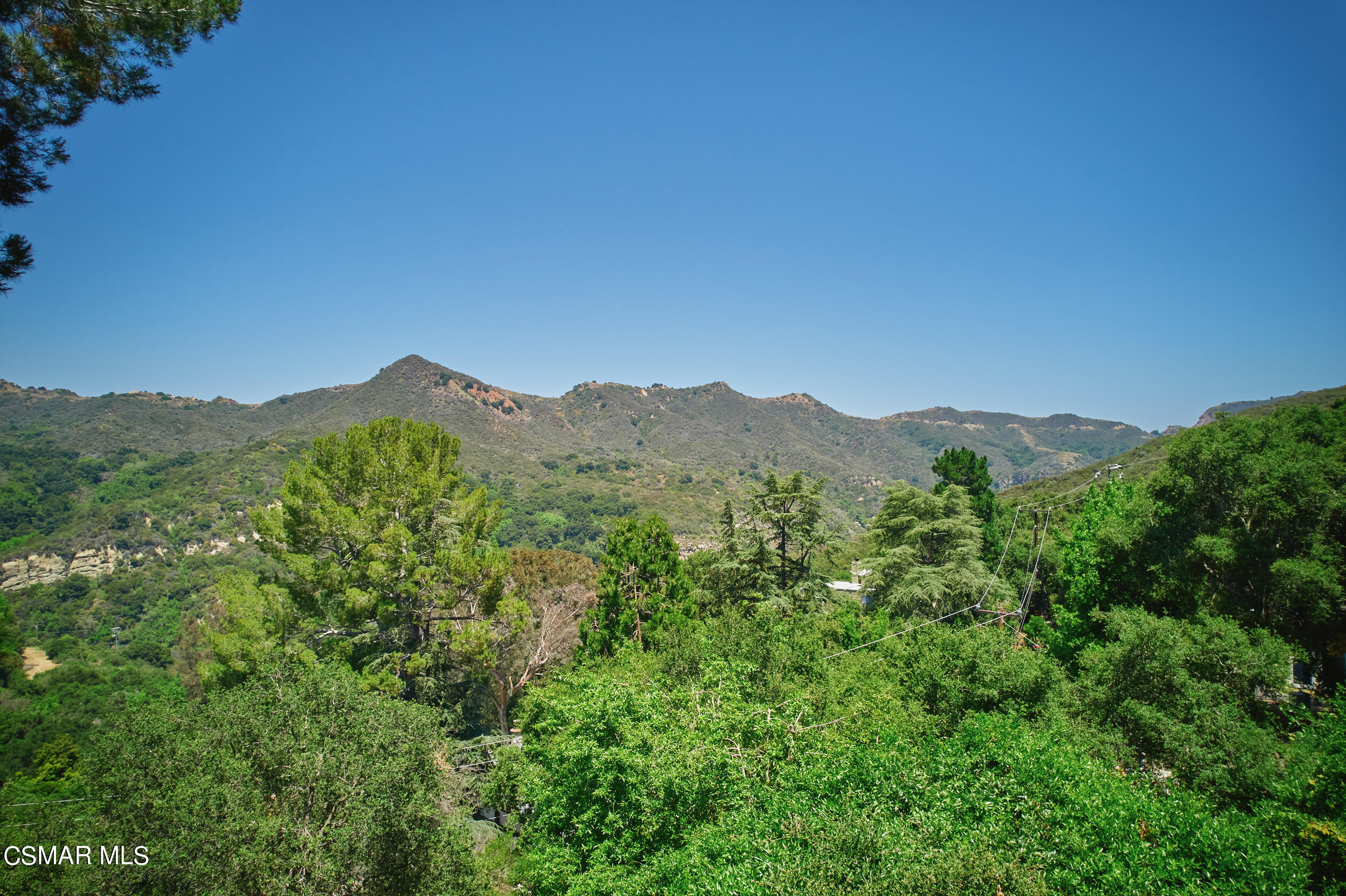 19833 Observation Drive Topanga, CA 90290 - Photo 67 of 75 a view of a mountain range with trees in the background