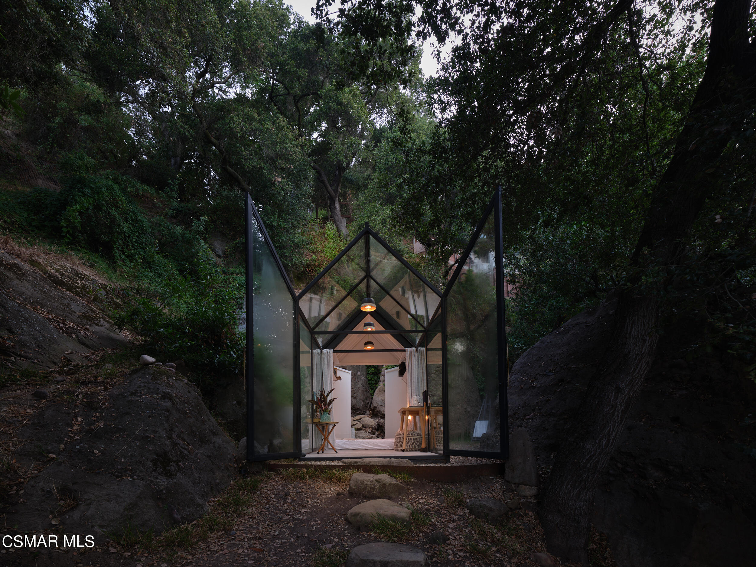 19833 Observation Drive Topanga, CA 90290 - Photo 8 of 75 a view of a house with a yard