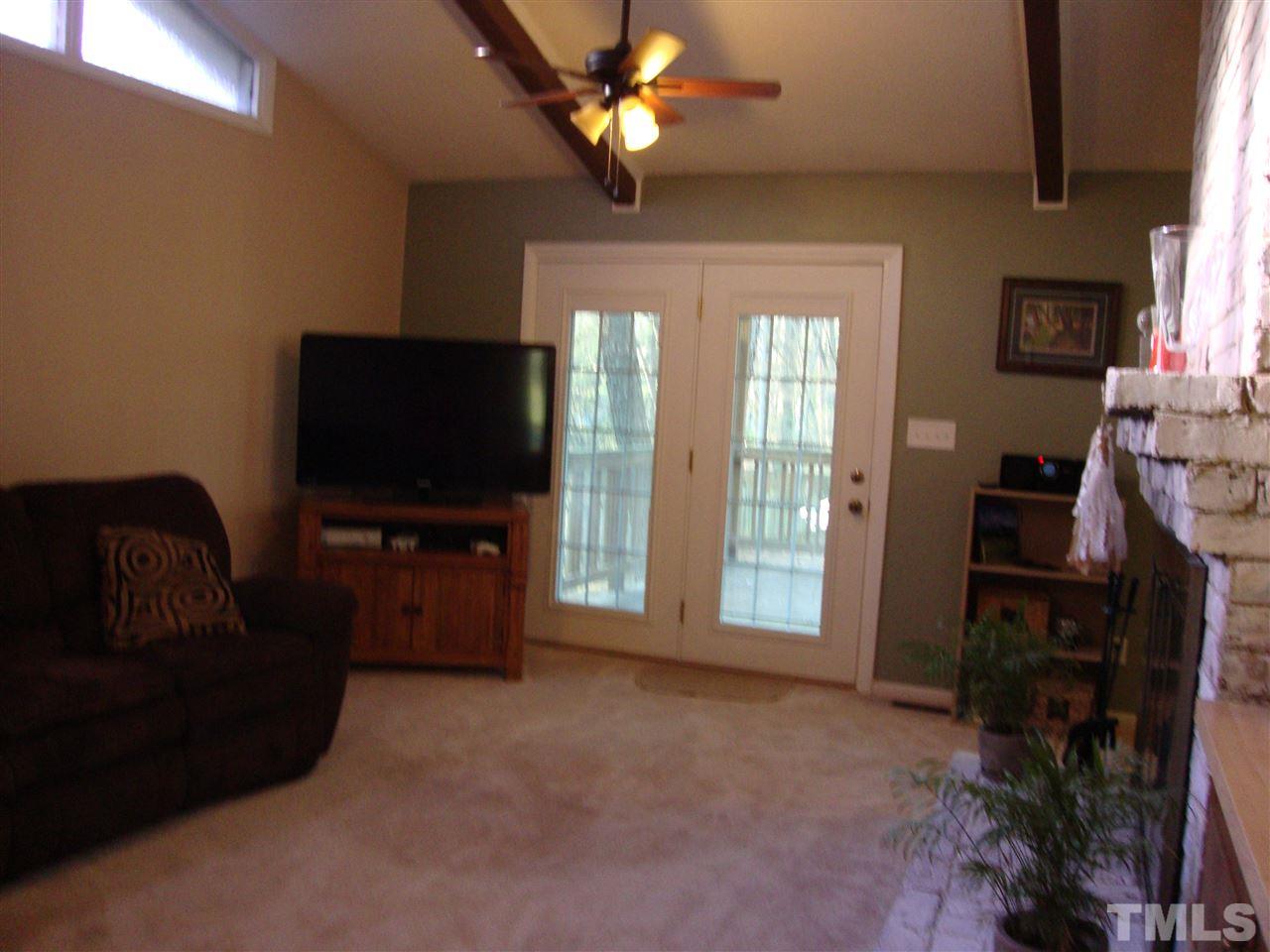 Large living room, accessible from the entry.