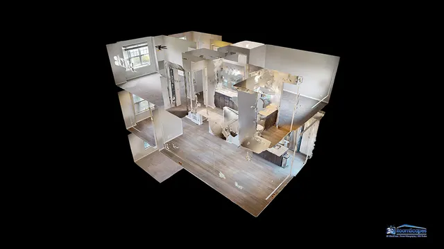 a view of table and chairs