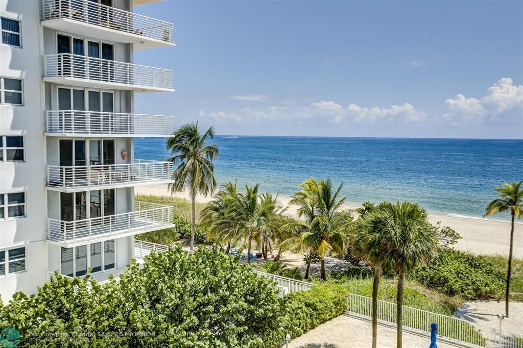 1000 South Ocean Boulevard, Unit 5O Pompano Beach, FL 33062 - Photo 12 of 42 a view of a palm plant in front of a building