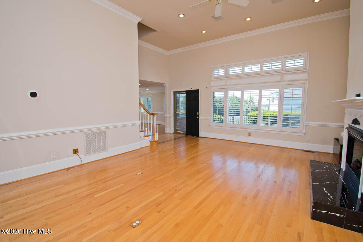 101 Lookout Ridge Cedar Point, NC 28584 - Photo 3 of 76 living room with water view