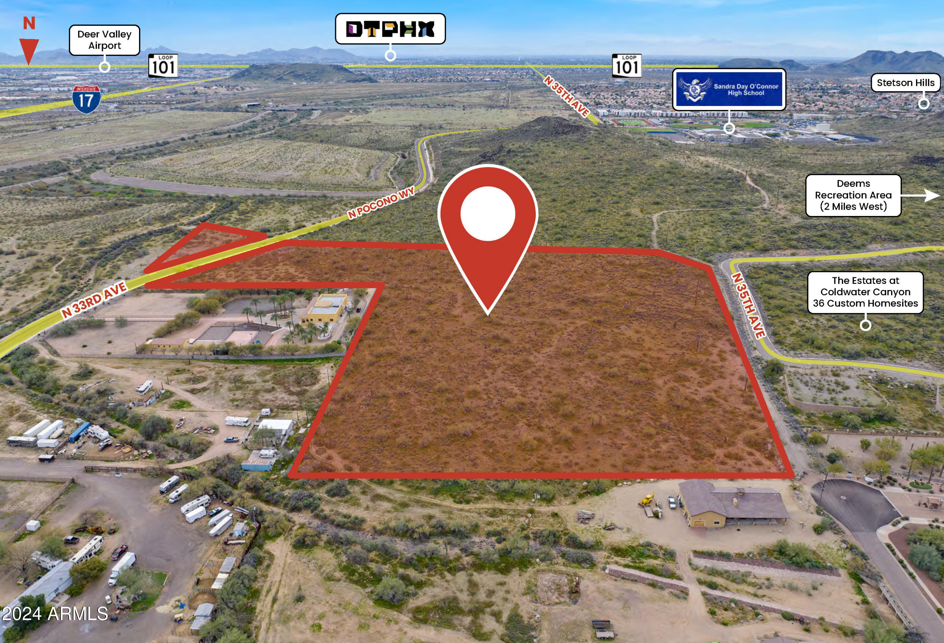 3310 West Jomax Road Phoenix, AZ 85083 - Photo 2 of 12 3310 W Jomax Rd Phoenix AZ_Facing South