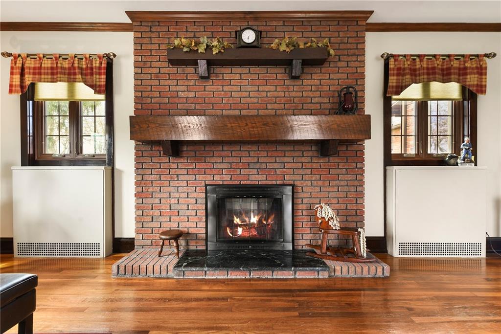 637 East McMurray Road Canonsburg, PA 15317 - Photo 11 of 50 One of three woodburning fireplaces