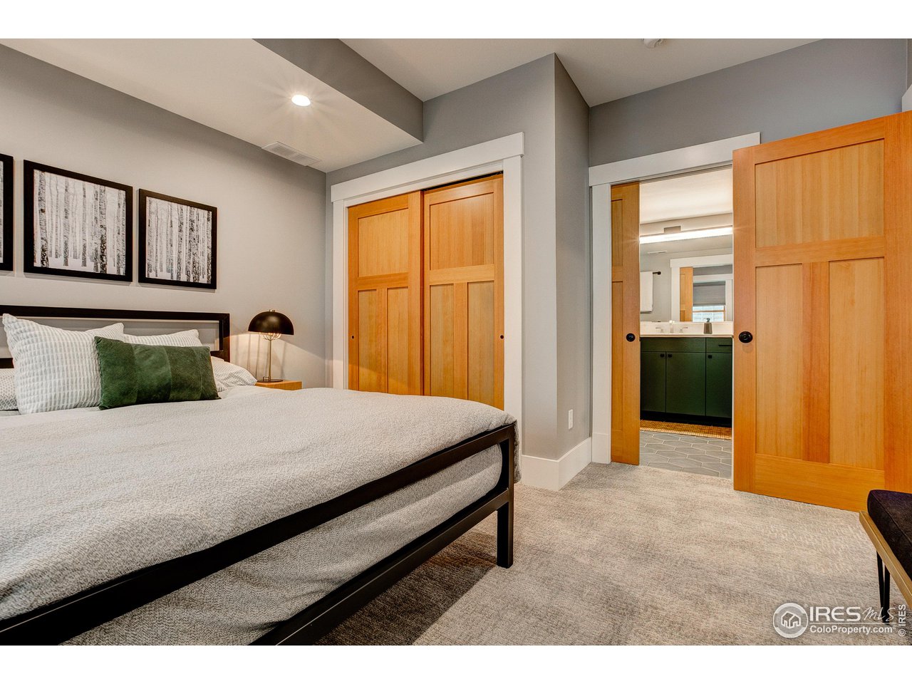 406 North Whitcomb Street Fort Collins, CO 80521 - Photo 25 of 33 a bedroom with a bed and a window