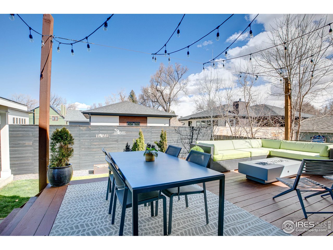 406 North Whitcomb Street Fort Collins, CO 80521 - Photo 27 of 33 a view of a patio with a table and chairs