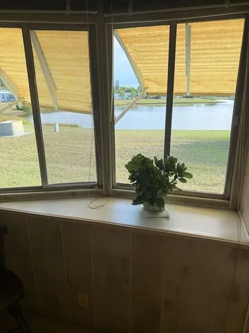 a view of a room with window