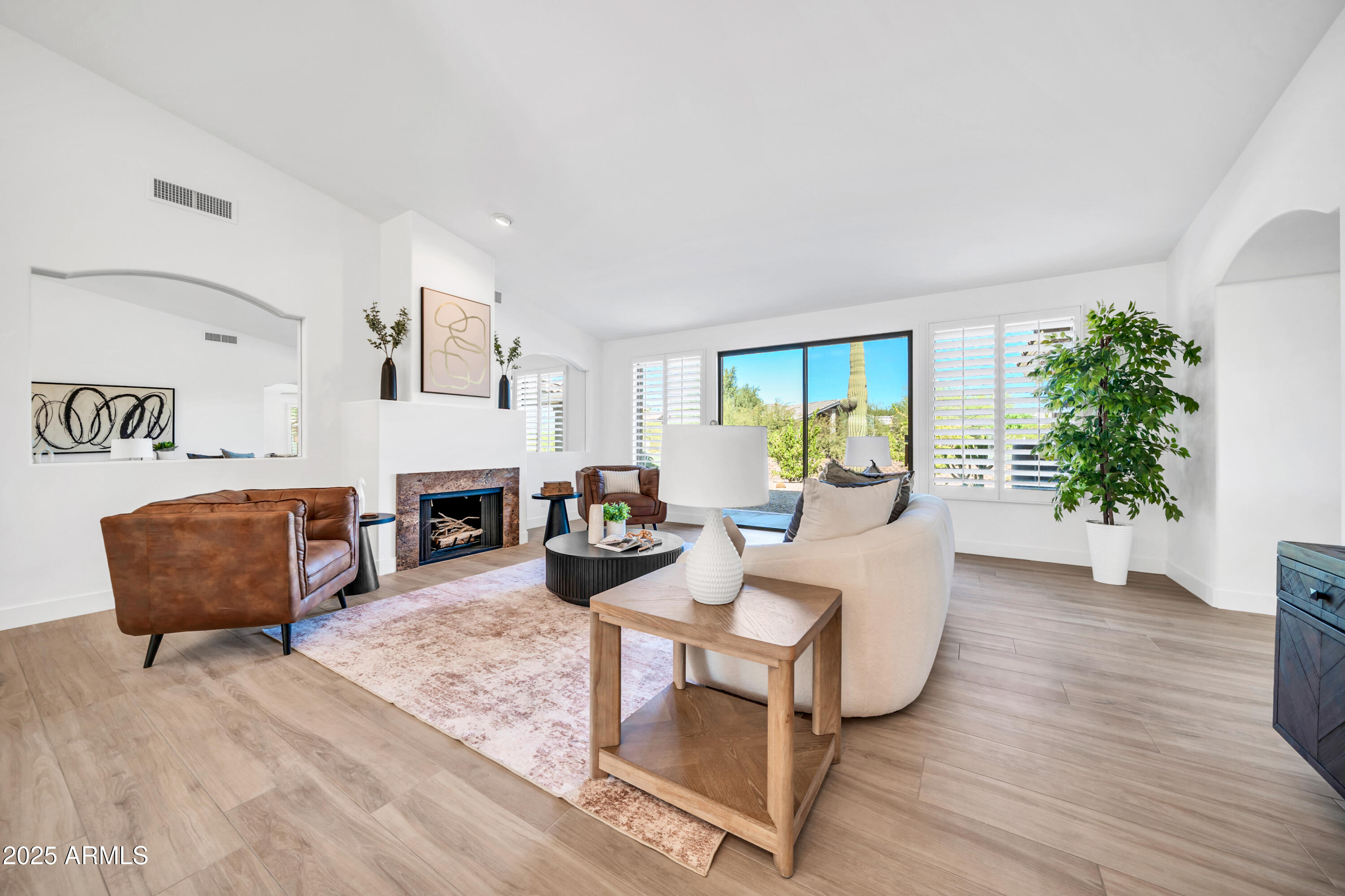 18820 East Gemmill Drive Rio Verde, AZ 85263 - Photo 30 of 72 Fireplace in Living Room