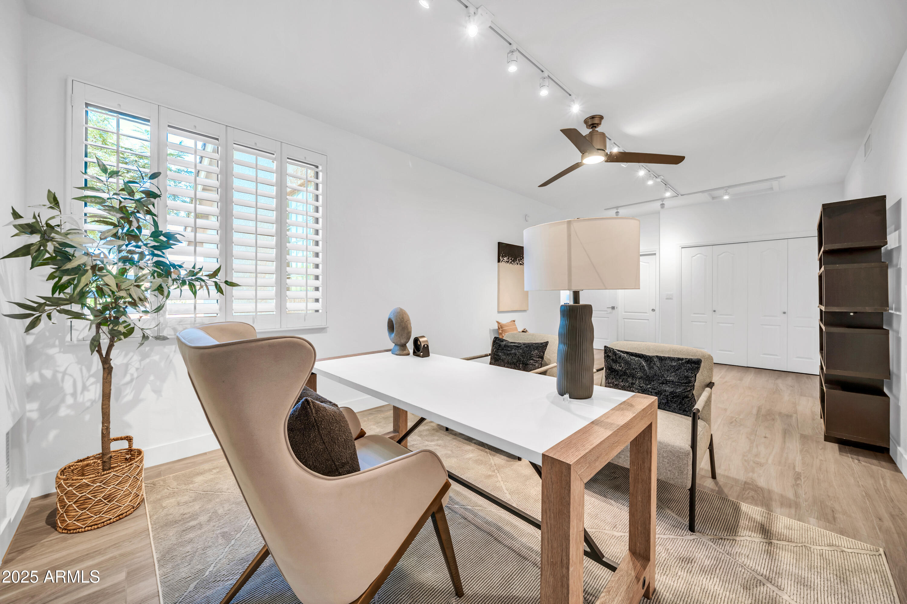 18820 East Gemmill Drive Rio Verde, AZ 85263 - Photo 33 of 72 a view of a dining room with furniture window and wooden floor