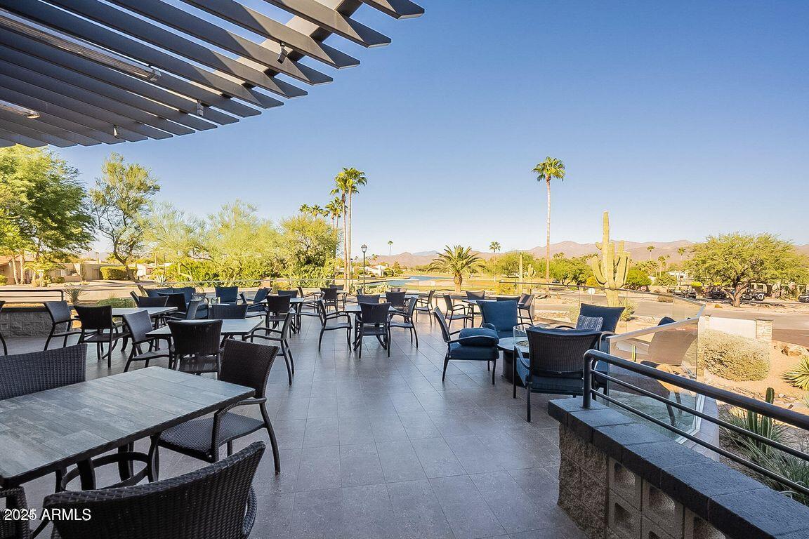 18820 East Gemmill Drive Rio Verde, AZ 85263 - Photo 67 of 72 an outdoor space with patio furniture and a garden