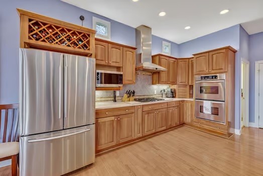 500 Harbor Point Road Silver Point, TN 38582 - Photo 11 of 31 a kitchen with stainless steel appliances granite countertop a refrigerator sink and cabinets