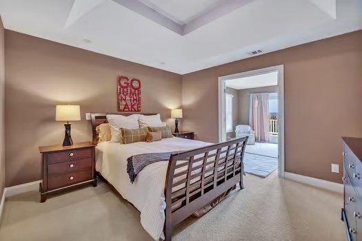500 Harbor Point Road Silver Point, TN 38582 - Photo 14 of 31 a bed room with a bed and a night stand