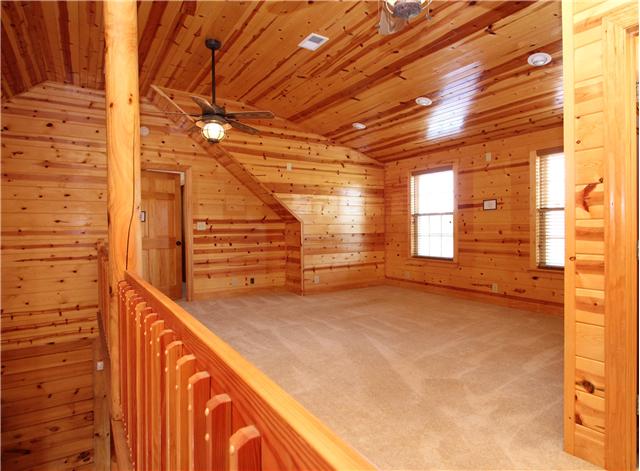 108 New Dawn Road Rockvale, TN 37153 - Photo 9 of 20 The loft upstairs overlooks the family room. This room could be an office, a media space or even hold a pool table.