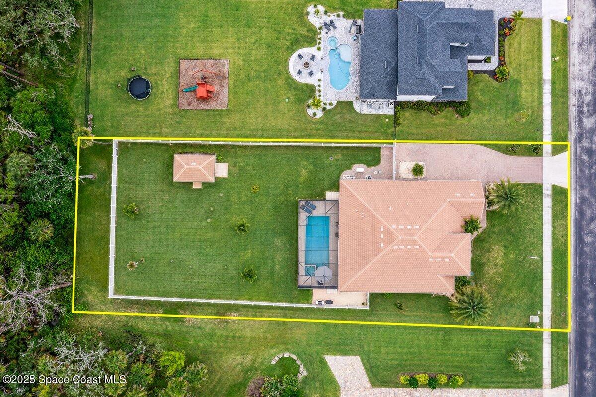 4357 Preservation Circle Melbourne, FL 32934 - Photo 54 of 56 an aerial view of a house
