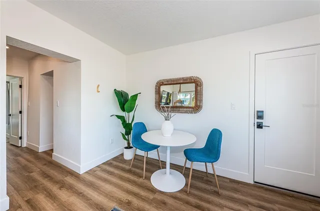 a view of a backyard with a patio