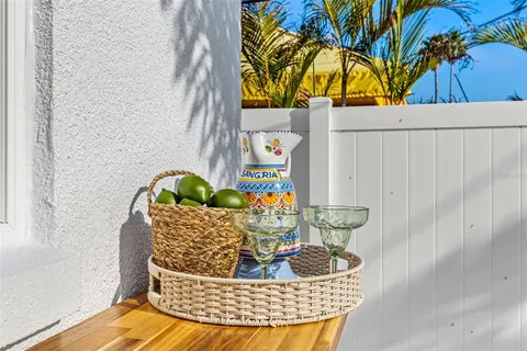 a front view of a building with street view