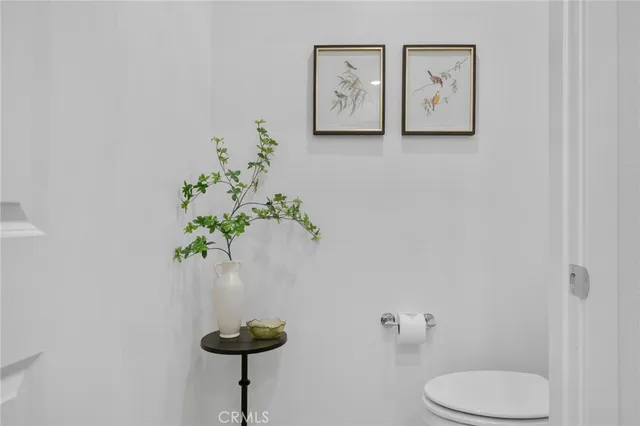 a room with a table and chairs