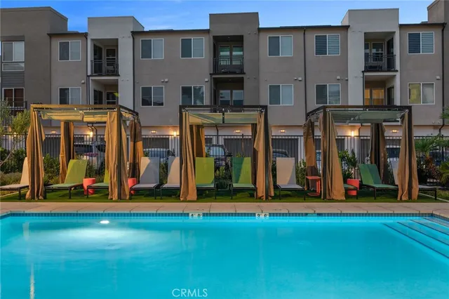 a view of city with ocean view