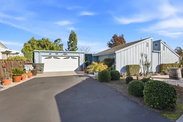 a view of a house with a patio