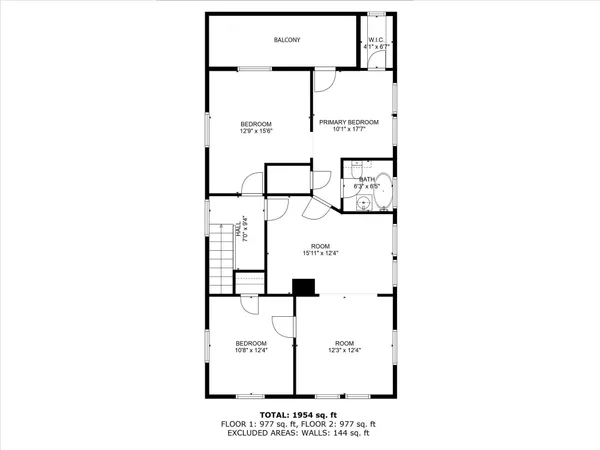 a picture of a floor plan