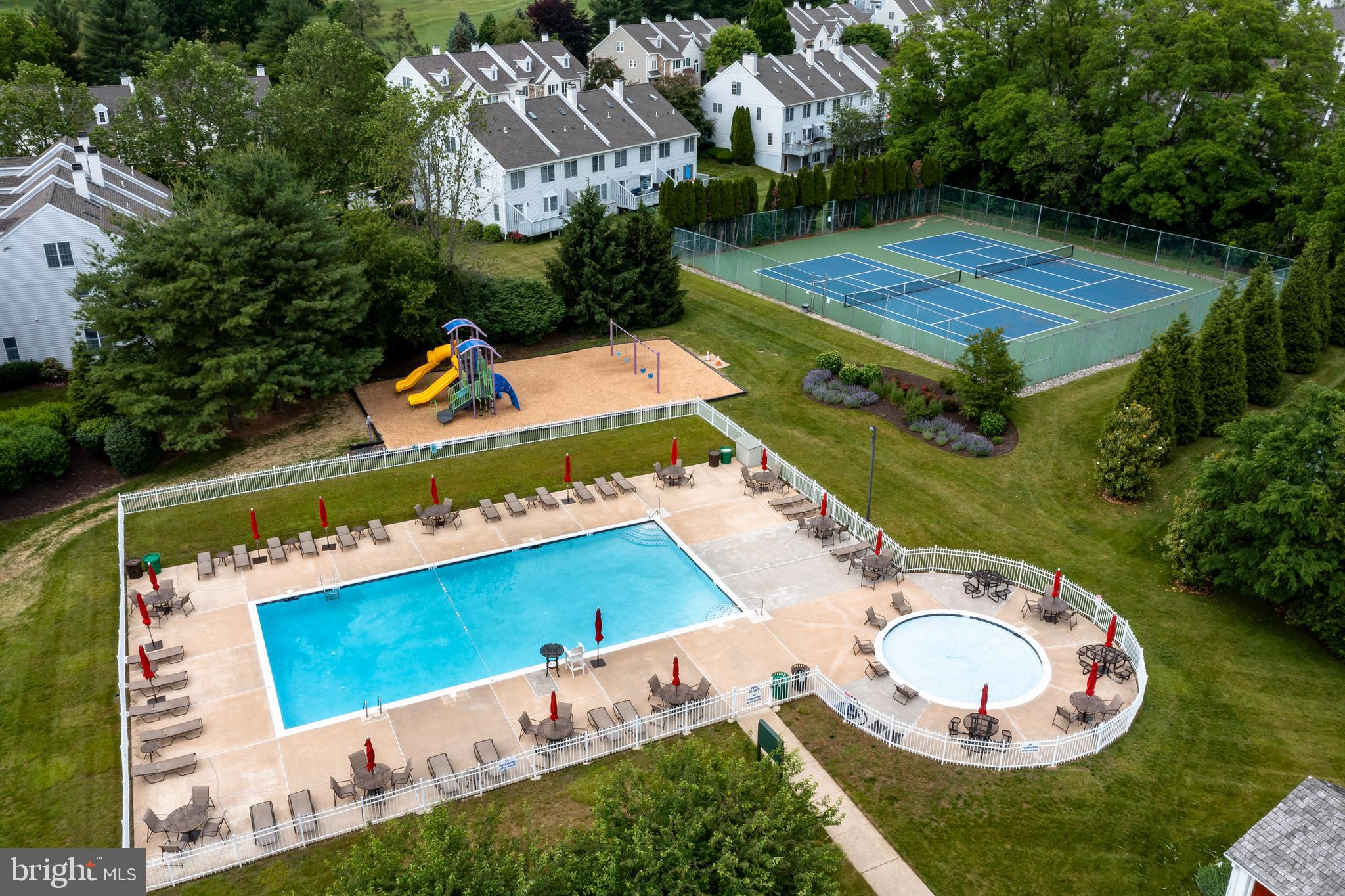 521 Pewter Drive Exton, PA 19341 - Photo 36 of 52 an aerial view of a house having outdoor space