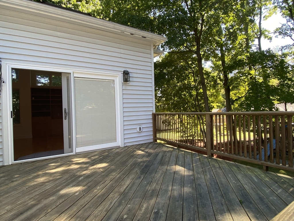 13 Oxbow Road Natick, MA 01760 - Photo 5 of 21 a view of a wooden deck