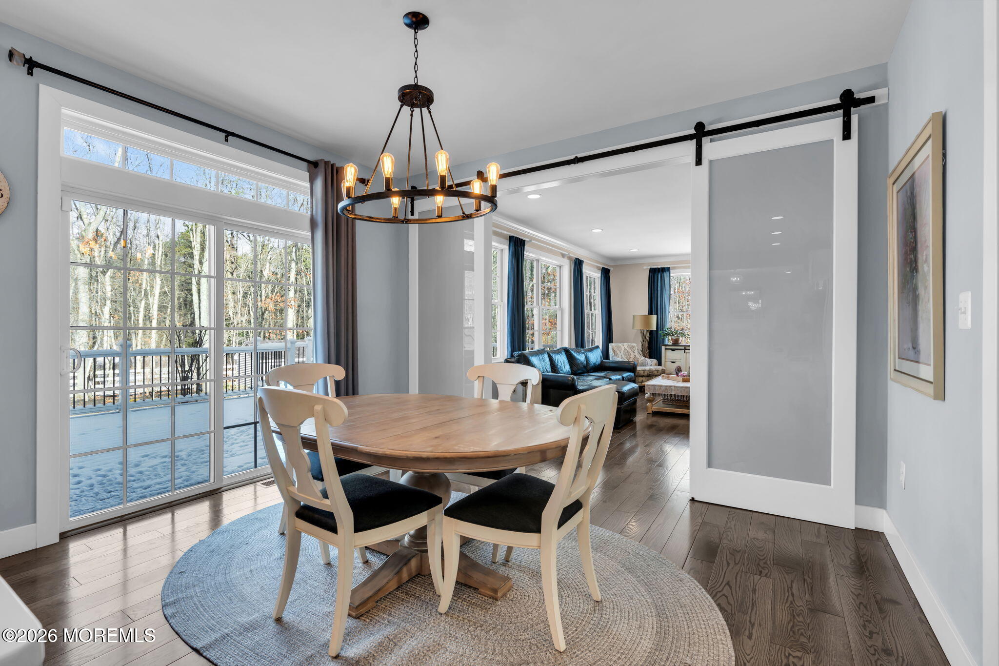 2 Tiffany Court Farmingdale, NJ 07727 - Photo 26 of 67 a view of a dining room with furniture window and wooden floor