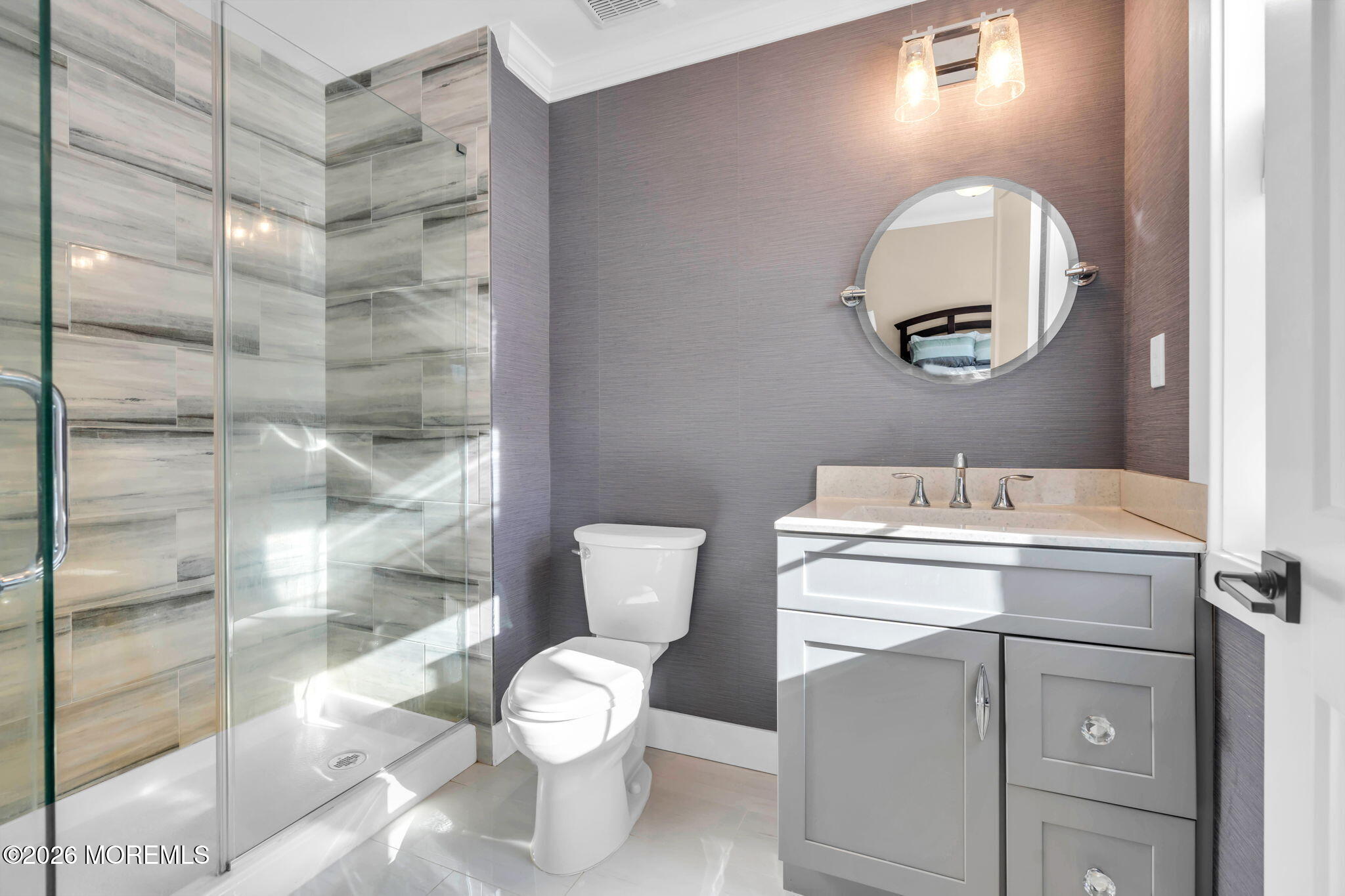 2 Tiffany Court Farmingdale, NJ 07727 - Photo 35 of 67 a bathroom with a sink toilet and shower