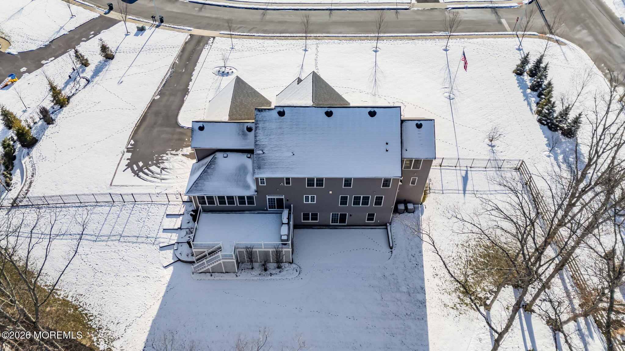 2 Tiffany Court Farmingdale, NJ 07727 - Photo 55 of 67 a aerial view of a house with sitting area